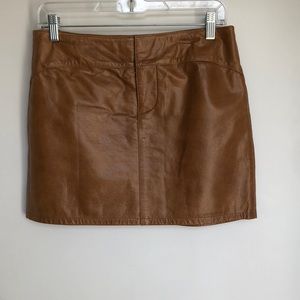 Gap Leather Skirt